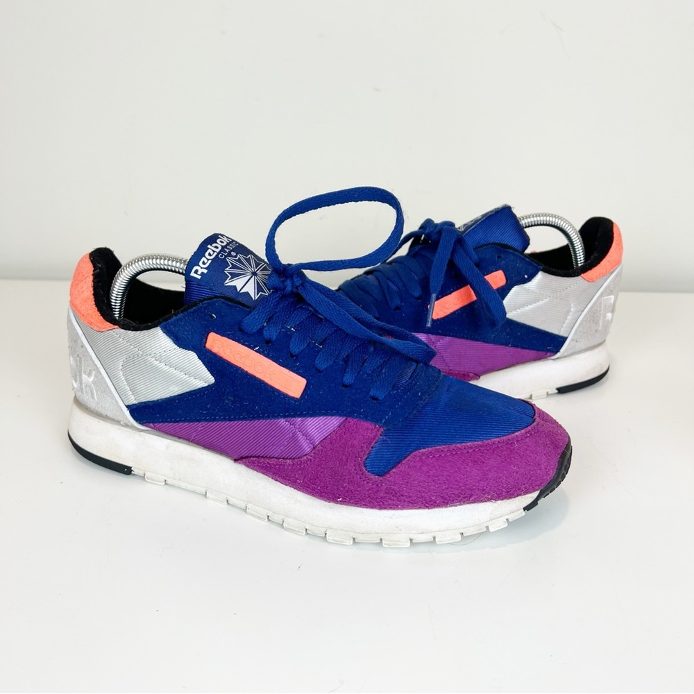 Reebok Men's Cl Leather Ripple Low Bp Fashion Sneaker‎ Size 8.5